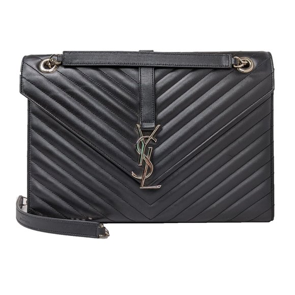 Saint Laurent Handbags - SOLD Saint Laurent Monogram Large Black Bag